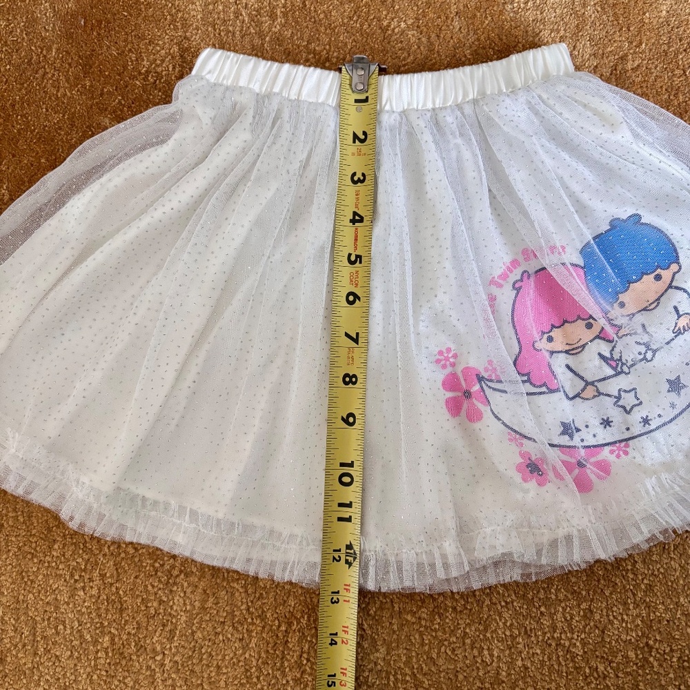 Bossini Kids Sanrio Little Twin Stars Tutu Skirt 120 Kikirara Kiki Lala 5-6 NWOT - Picture 8 of 8